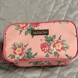 Matilda Jane Pink Floral Cosmetic makeup bag